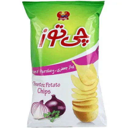 چیپس پیاز جعفری 65 گرمی چی توز