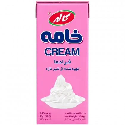 خامه پر چرب کاله 200 گرمی
