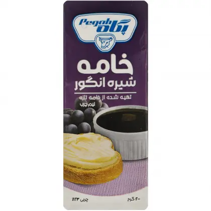 خامه شیره انگور نیم چرب پگاه 200 گرمی