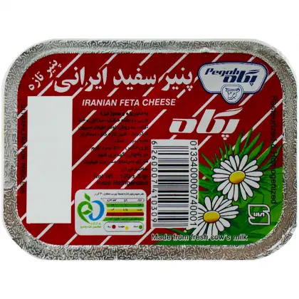 پنیر سفید نیم چرب پگاه 100 گرمی