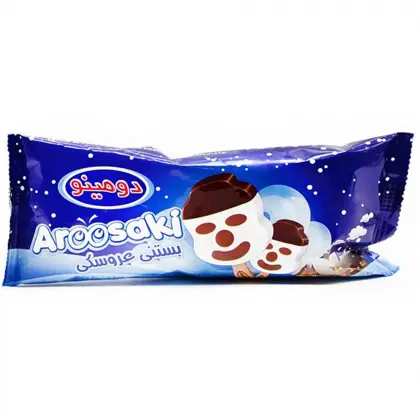 بستنی چوبی عروسکی دومینو 70 گرمی