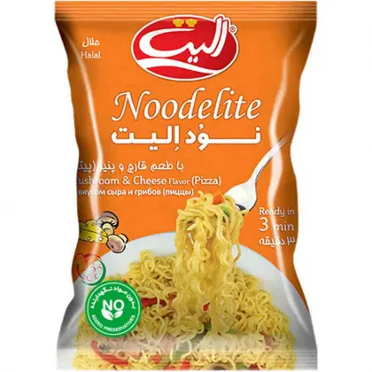 نودال قارچ و پنیر الیت 75 گرمی